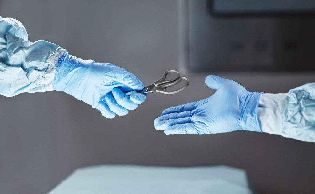 Sterile vs. nicht sterile Handschuhe