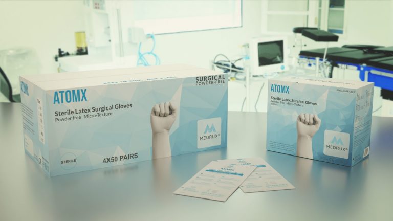 Surgical Latex Gloves ATOMX