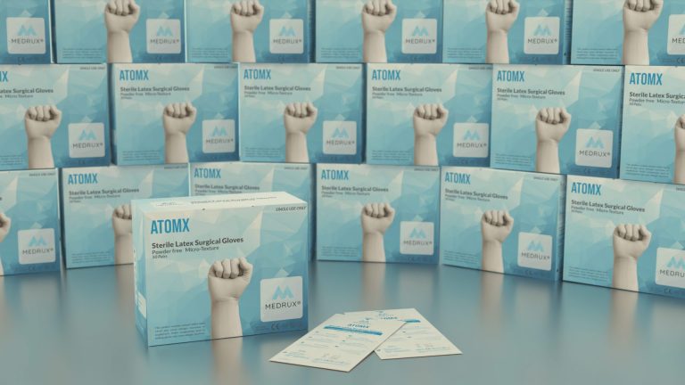 Best Quality Sterile Latex Gloves ATOMX