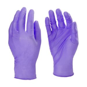 Nitrile Gloves Purple Color Malaysia