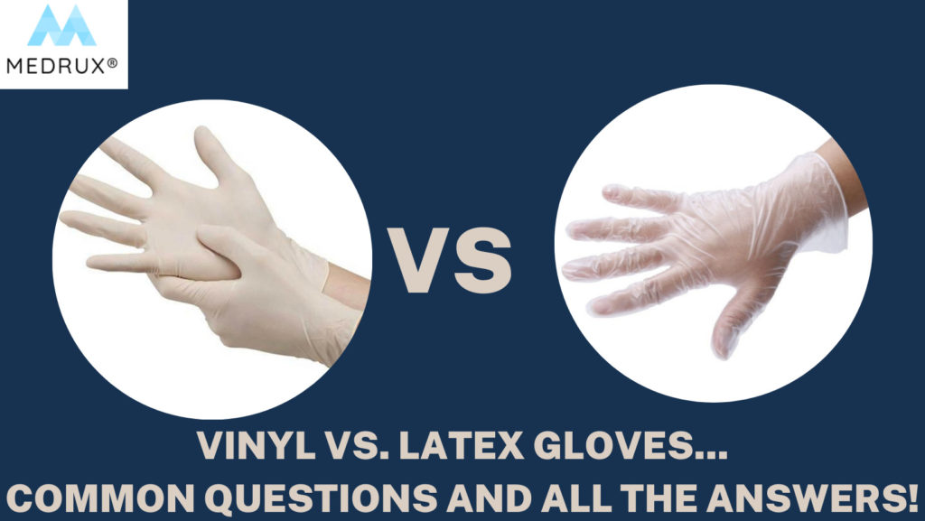 Latex pvc shop difference