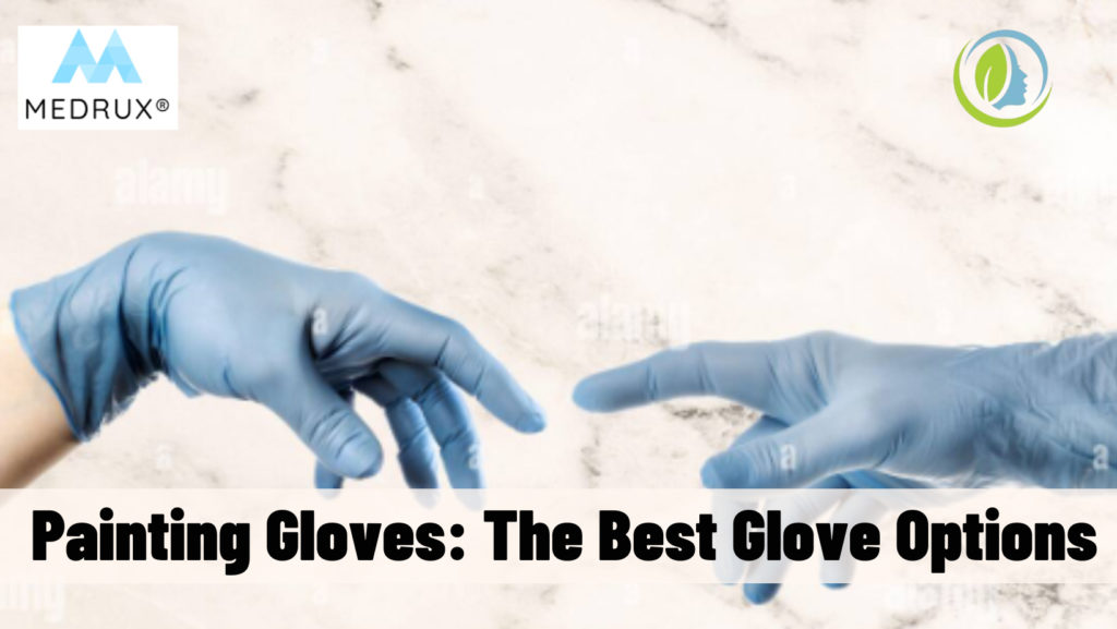 Painting on sale latex gloves